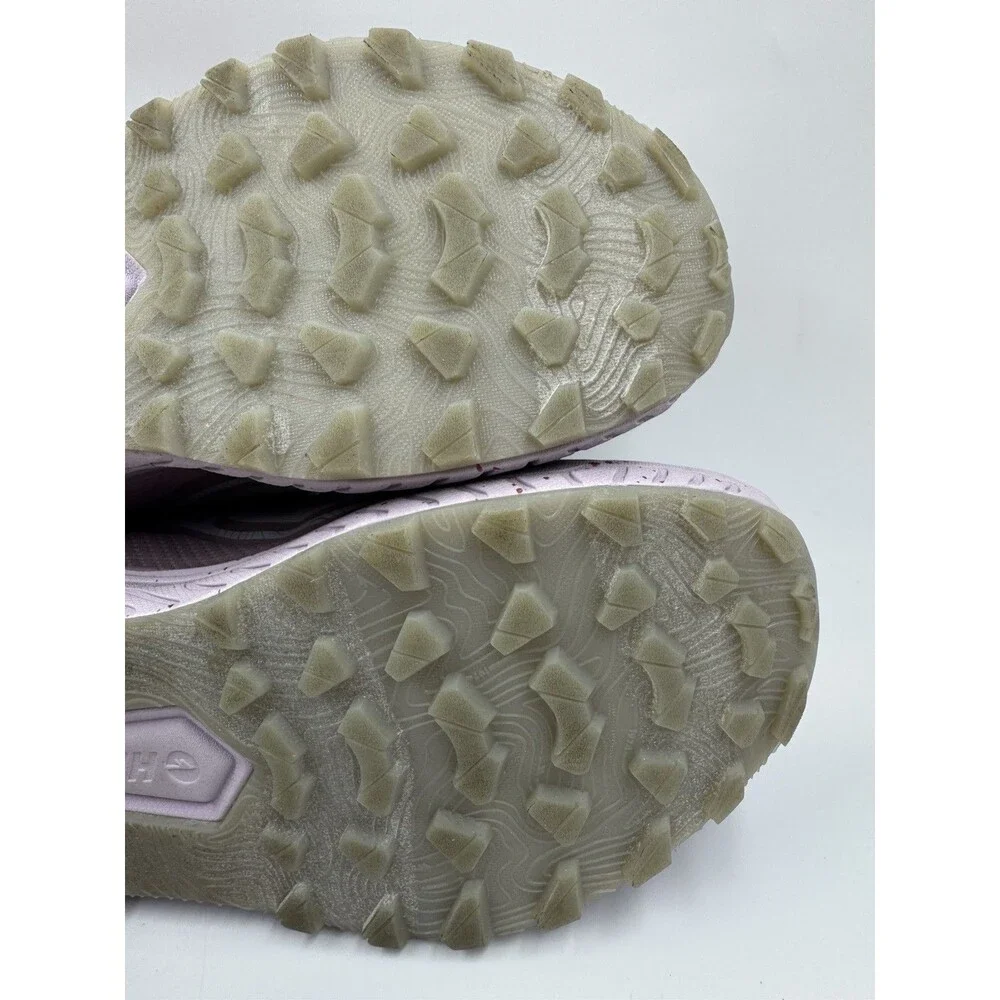 Hi-Tec Women Trail Shoe Athletic 7.5 Breathable Mesh, Lace Up, Lilac, Purple